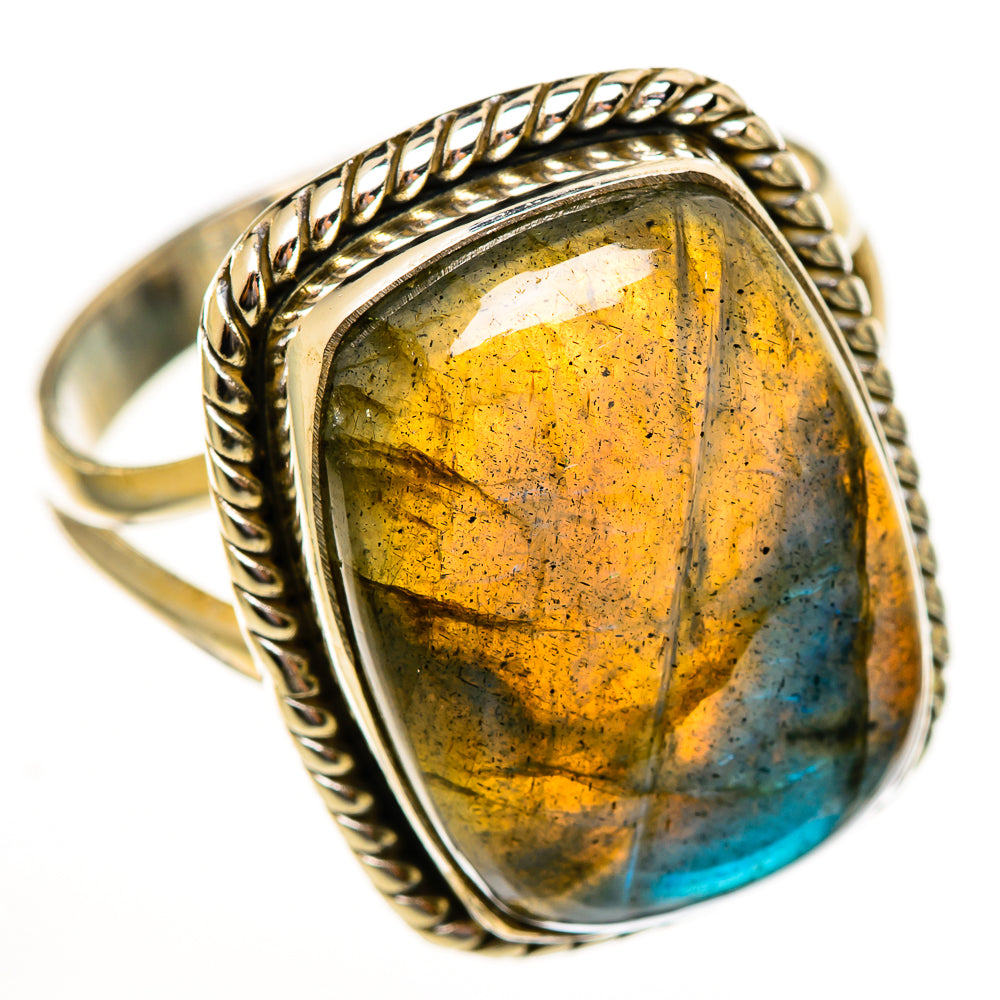 Labradorite Rings handcrafted by Anasilvercos - RING113829 - Photo 2