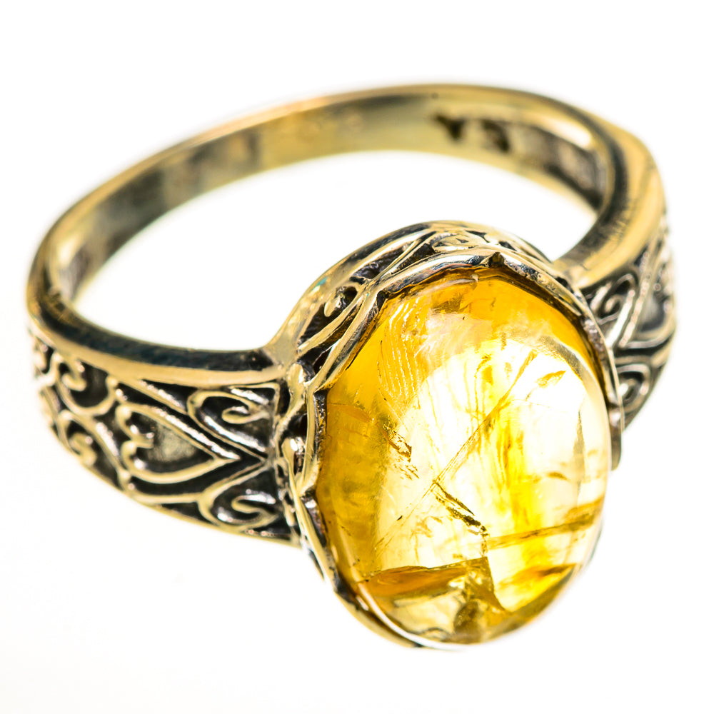 Citrine Rings handcrafted by Anasilvercos - RING113841 - Photo 2