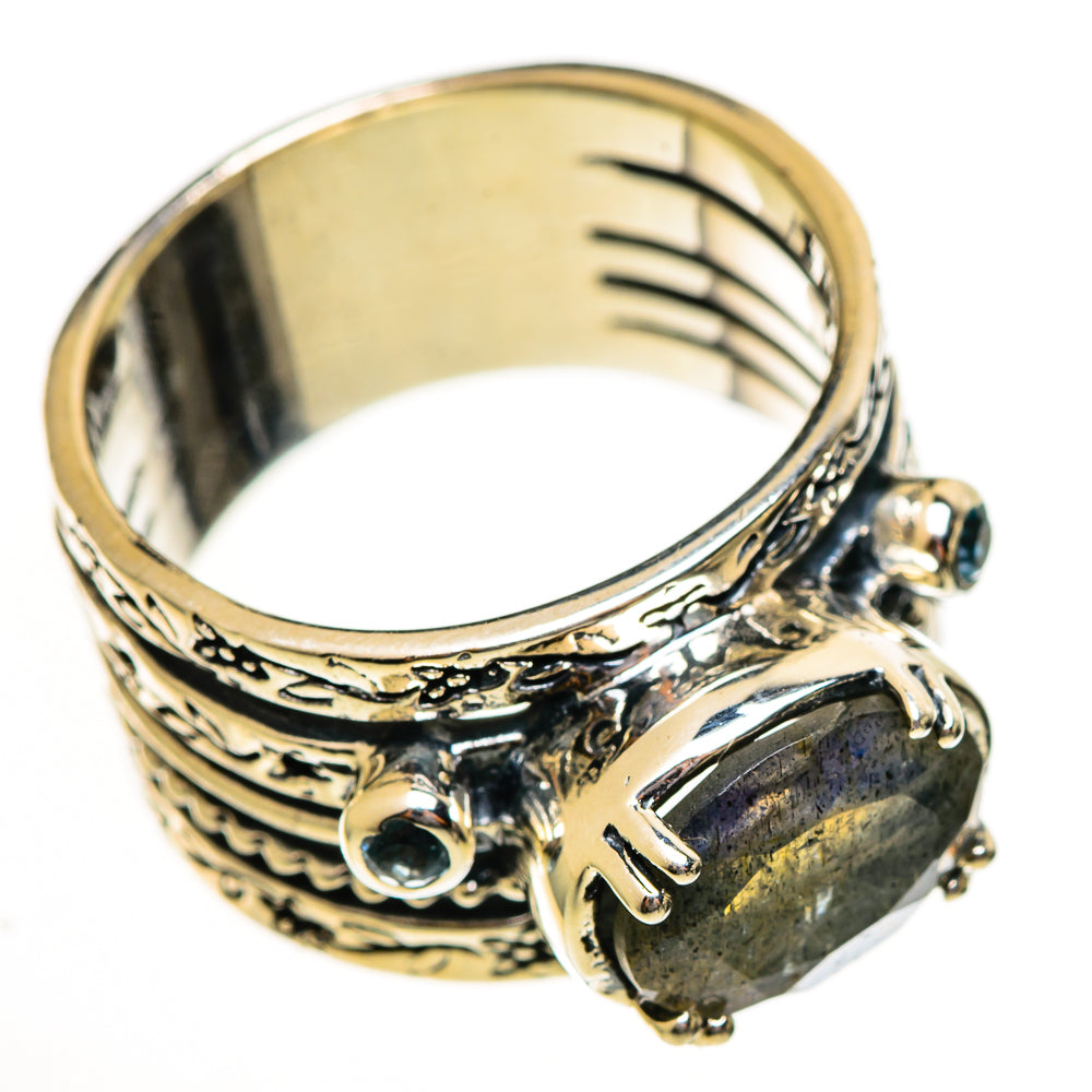 Labradorite Rings handcrafted by Anasilvercos - RING113896 - Photo 2