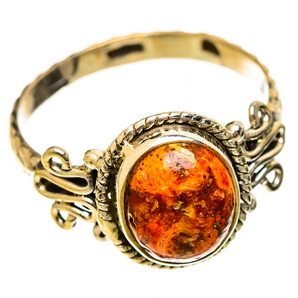 Sponge Coral Rings handcrafted by Anasilvercos - RING113909 - Photo 2