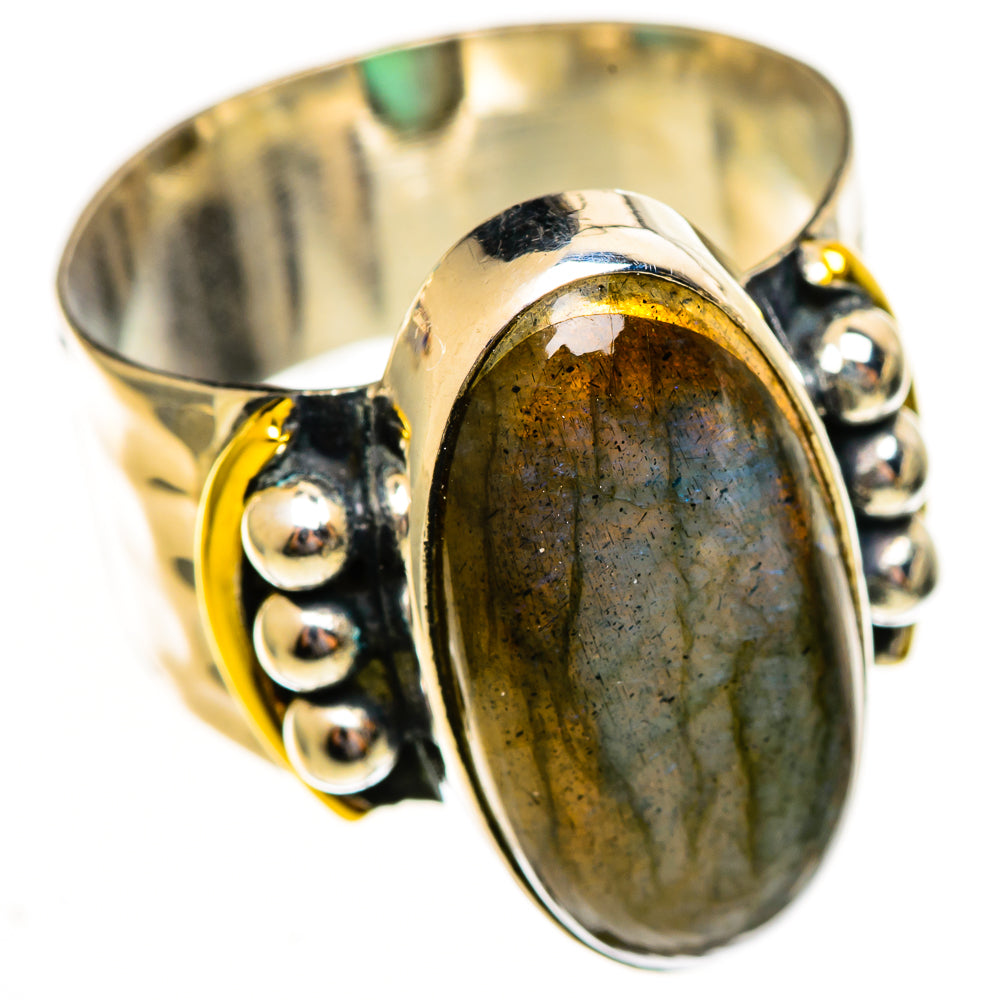Labradorite Rings handcrafted by Anasilvercos - RING113926 - Photo 2