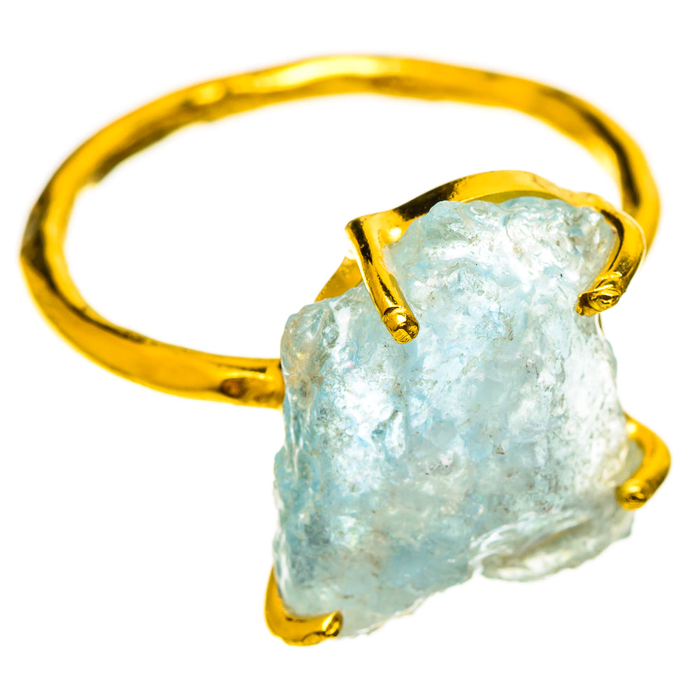 Aquamarine Rings handcrafted by Anasilvercos - RING113933 - Photo 2