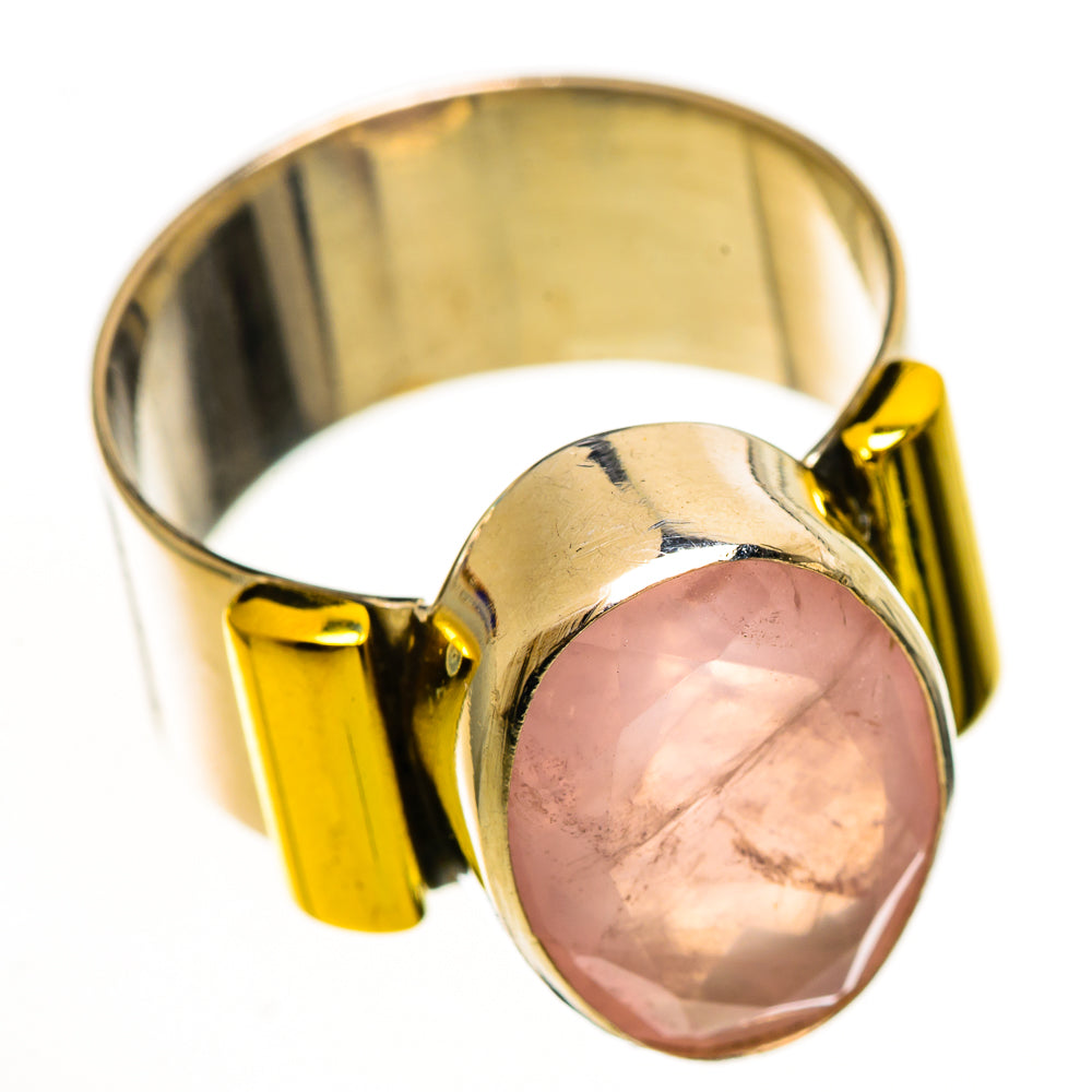 Rose Quartz Rings handcrafted by Anasilvercos - RING113939 - Photo 2