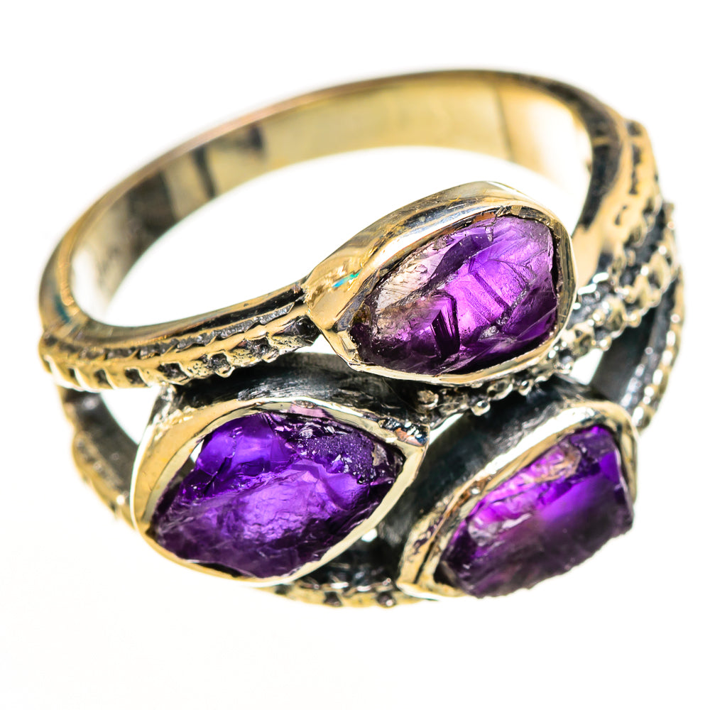Amethyst Rings handcrafted by Anasilvercos - RING113941 - Photo 2