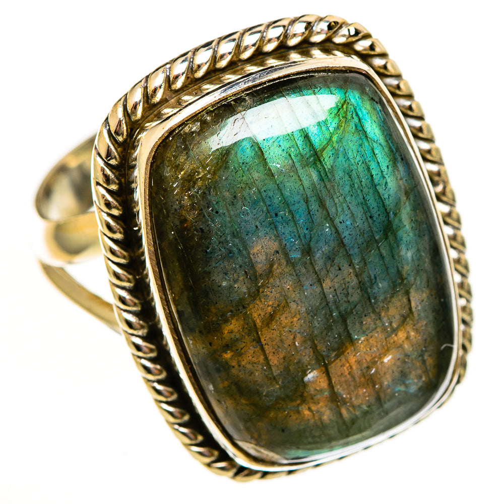 Labradorite Rings handcrafted by Anasilvercos - RING113951 - Photo 2