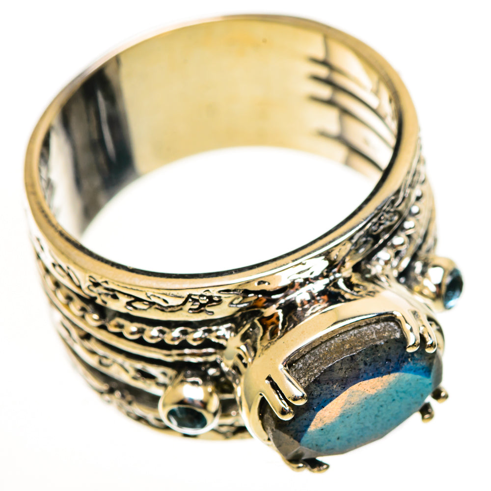 Labradorite Rings handcrafted by Anasilvercos - RING113983 - Photo 2