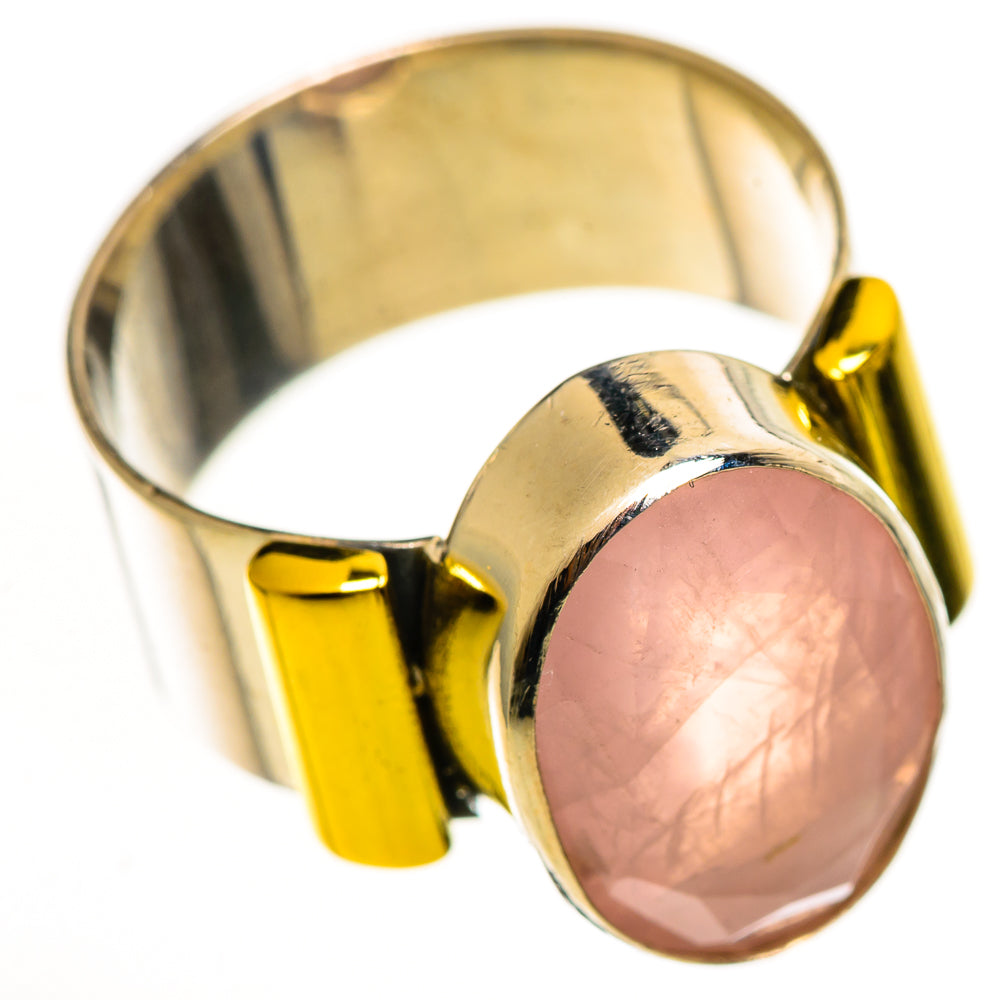Rose Quartz Rings handcrafted by Anasilvercos - RING113999 - Photo 2