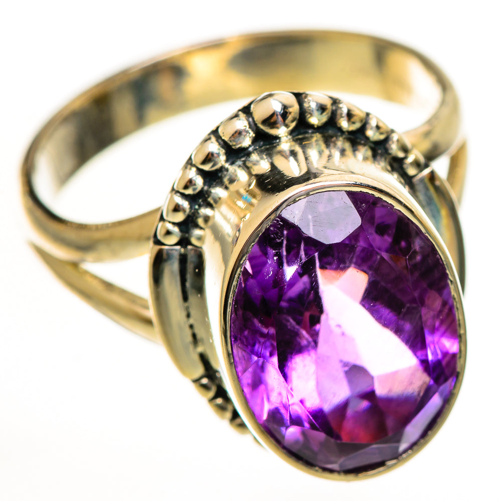 Amethyst Rings handcrafted by Anasilvercos - RING114002 - Photo 2