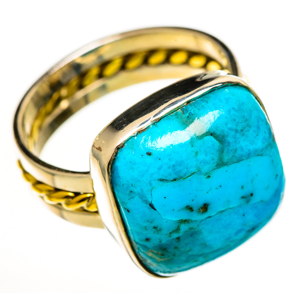 Chrysocolla Rings handcrafted by Anasilvercos - RING114016 - Photo 2