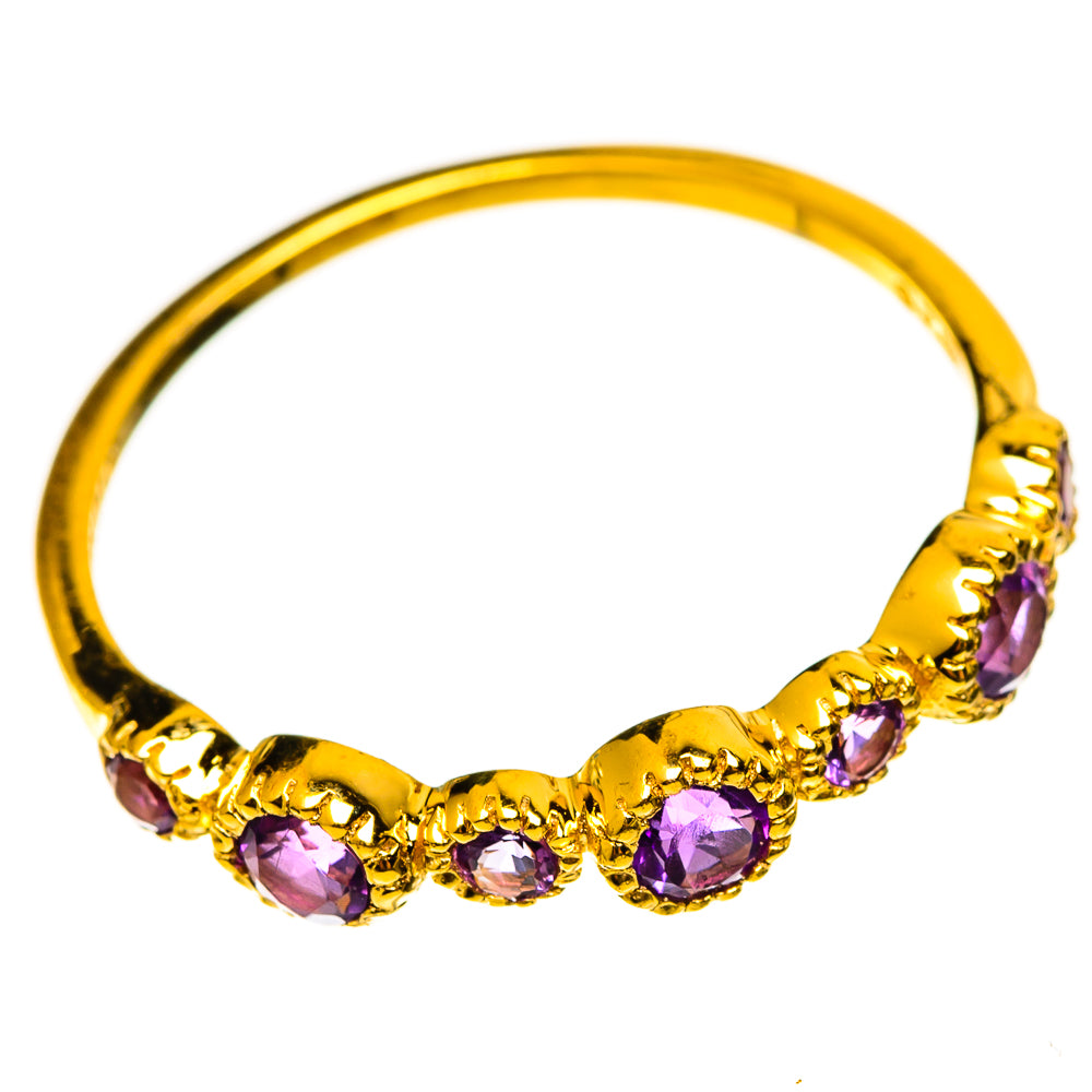 Amethyst Rings handcrafted by Anasilvercos - RING114025 - Photo 2