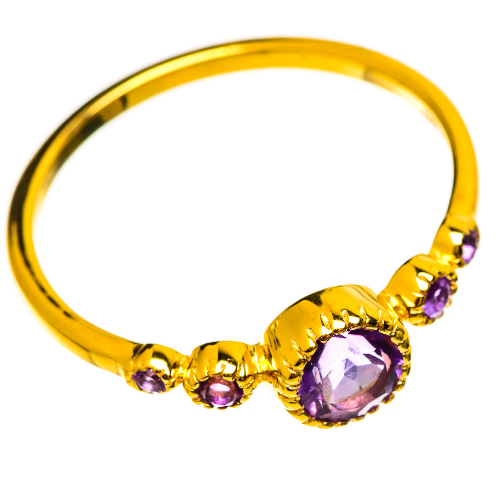 Amethyst Rings handcrafted by Anasilvercos - RING114050 - Photo 2