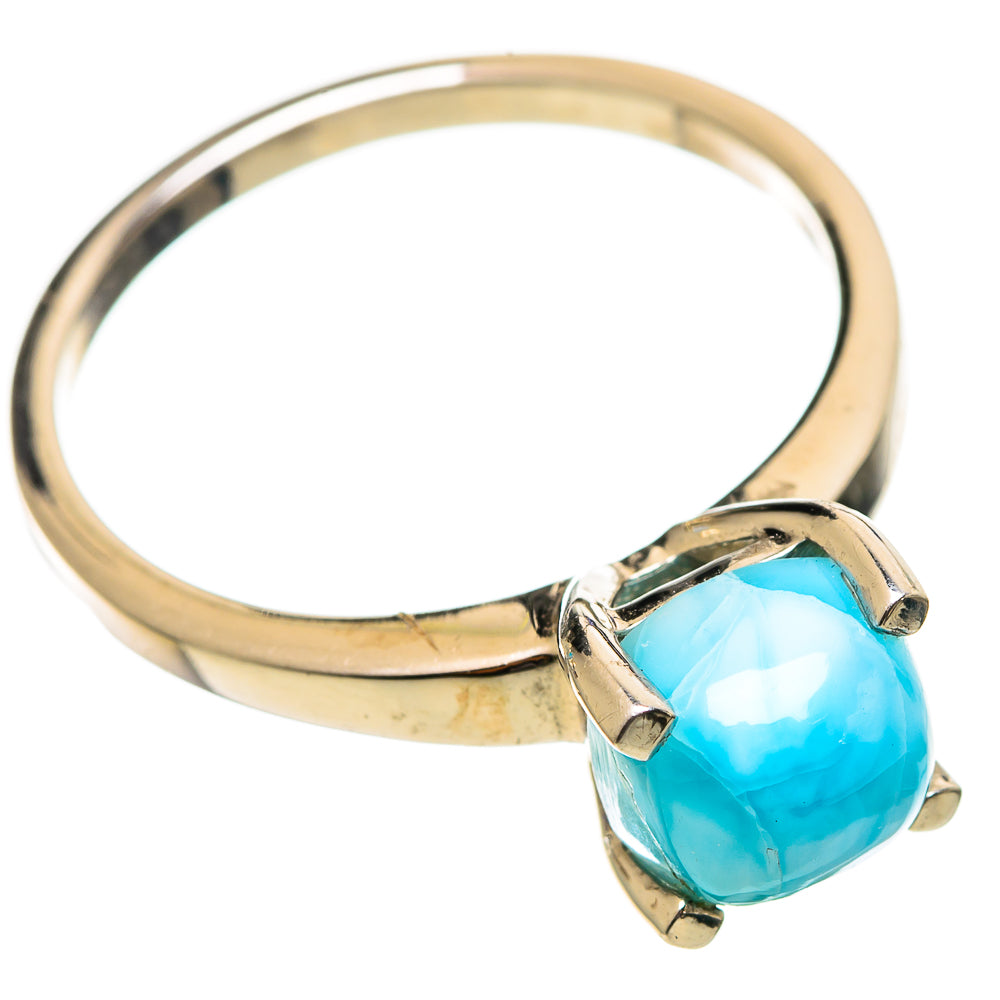 Larimar Rings handcrafted by Anasilvercos - RING114102 - Photo 2