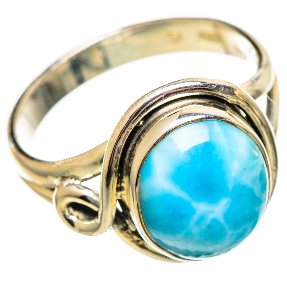 Larimar Rings handcrafted by Anasilvercos - RING114104 - Photo 2