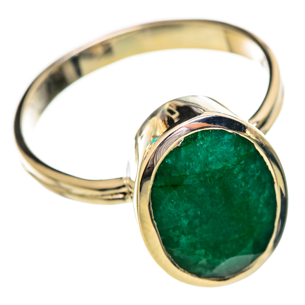 Green Sillimanite Rings handcrafted by Anasilvercos - RING114117 - Photo 2