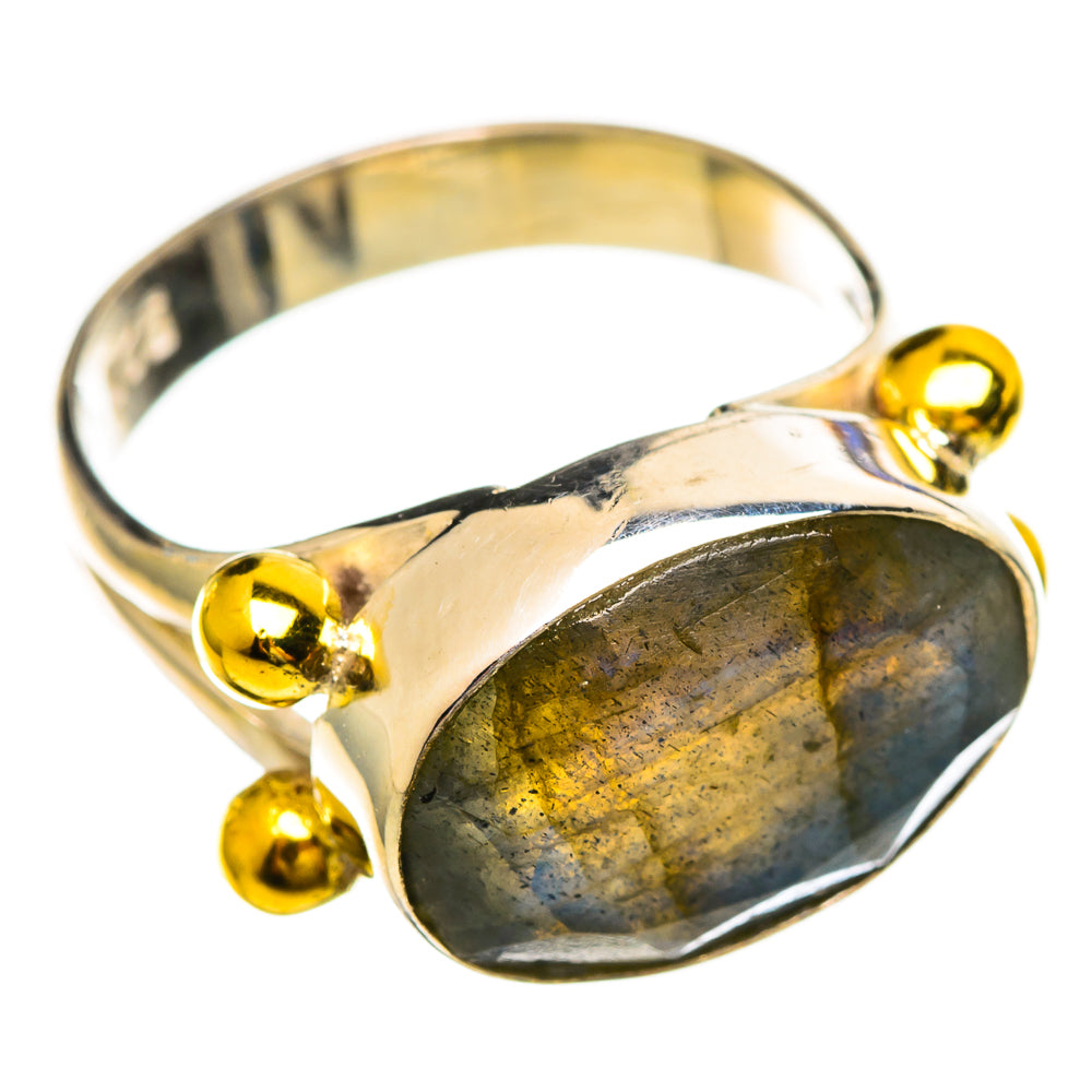 Labradorite Rings handcrafted by Anasilvercos - RING114137 - Photo 2