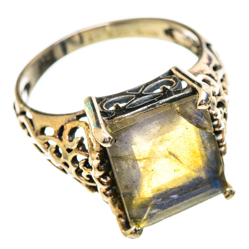 Labradorite Rings handcrafted by Anasilvercos - RING114139 - Photo 2