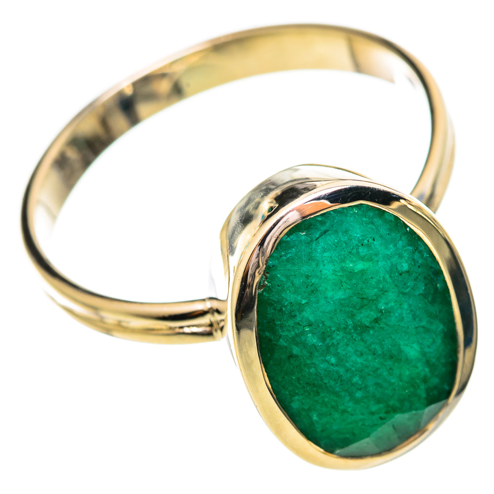 Green Sillimanite Rings handcrafted by Anasilvercos - RING114167 - Photo 2