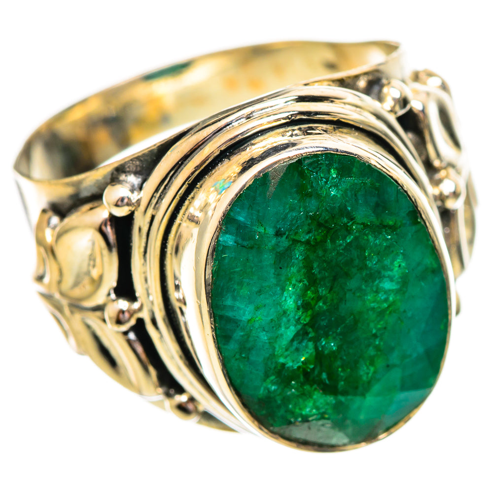 Green Sillimanite Rings handcrafted by Anasilvercos - RING114186 - Photo 2