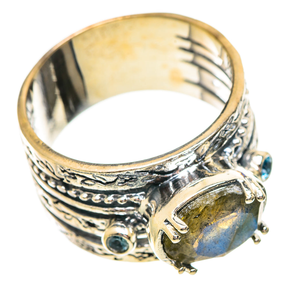 Labradorite Rings handcrafted by Anasilvercos - RING114192 - Photo 2