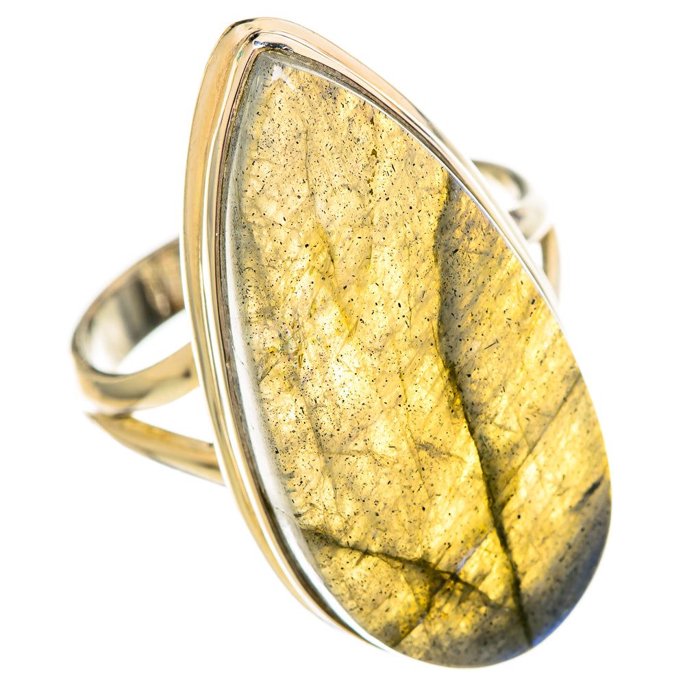 Labradorite Rings handcrafted by Anasilvercos - RING114227 - Photo 2