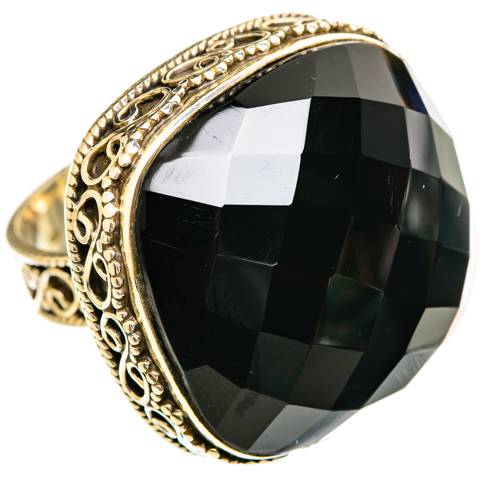 Black Onyx Rings handcrafted by Anasilvercos - RING114230 - Photo 2
