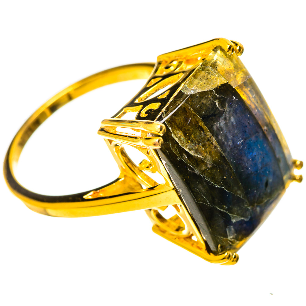 Labradorite Rings handcrafted by Anasilvercos - RING114240 - Photo 2