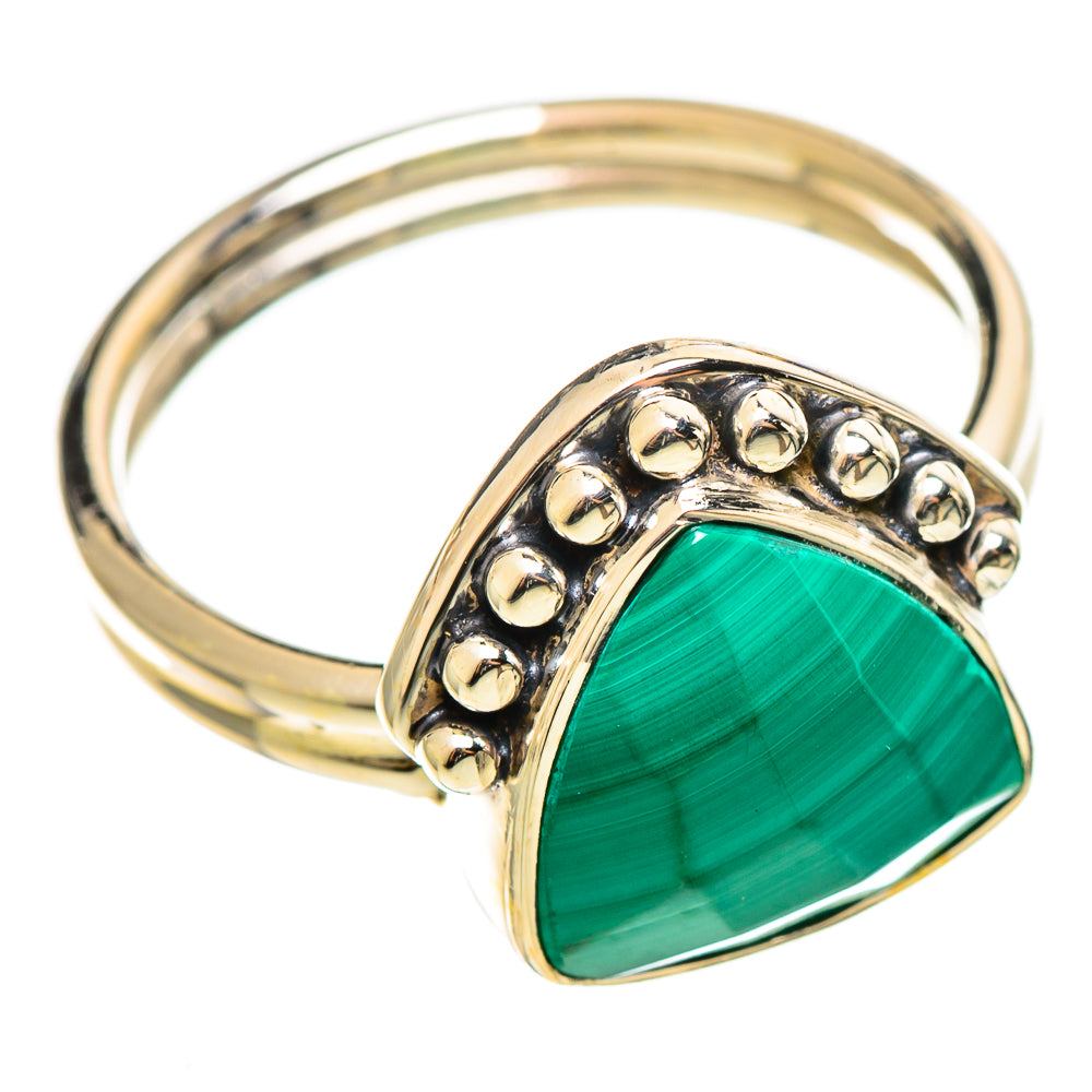 Malachite Rings handcrafted by Anasilvercos - RING114251 - Photo 2