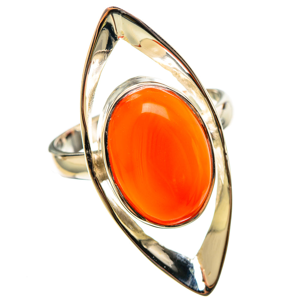 Carnelian Rings handcrafted by Anasilvercos - RING114254 - Photo 2