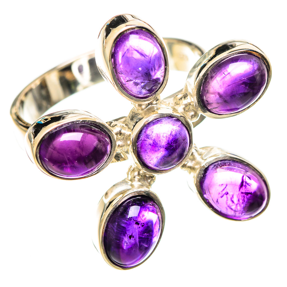Amethyst Rings handcrafted by Anasilvercos - RING114259 - Photo 2