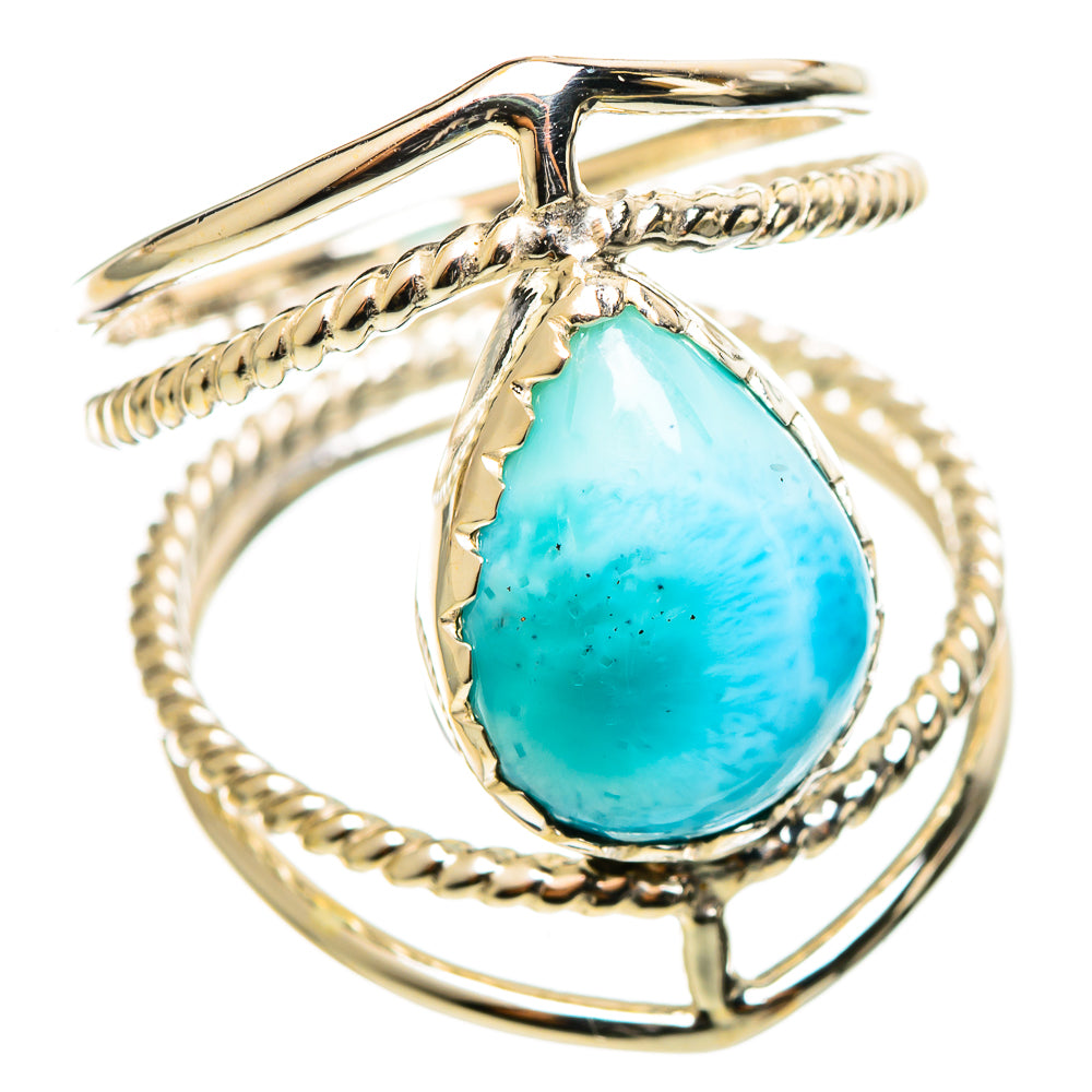Larimar Rings handcrafted by Anasilvercos - RING114288 - Photo 2