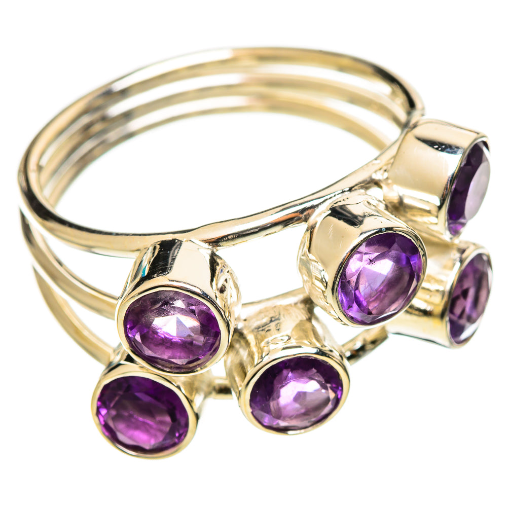 Amethyst Rings handcrafted by Anasilvercos - RING114298 - Photo 2