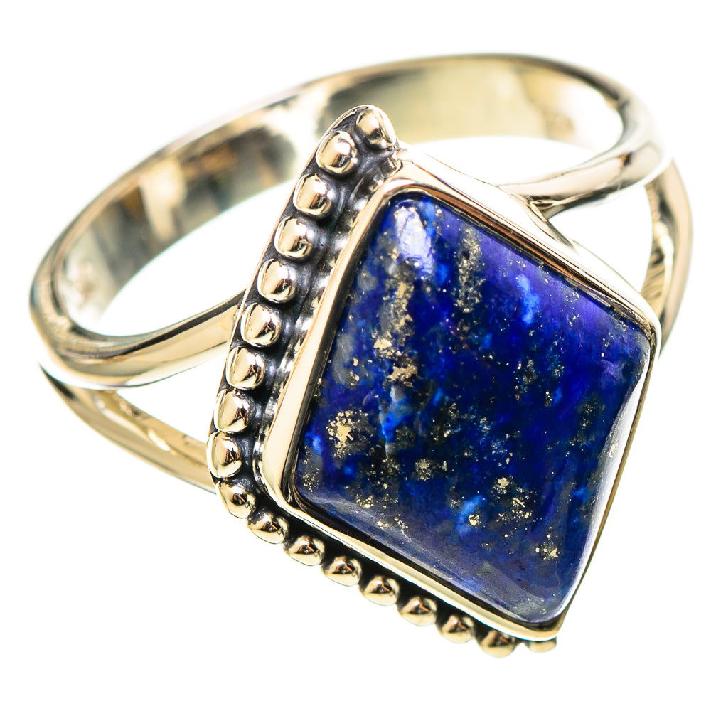 Lapis Lazuli Rings handcrafted by Anasilvercos - RING114303 - Photo 2