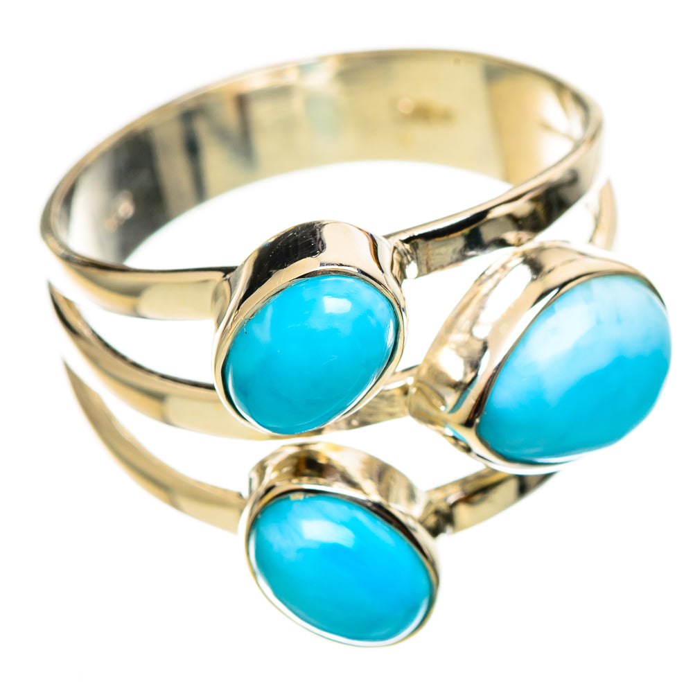Larimar Rings handcrafted by Anasilvercos - RING114308 - Photo 2