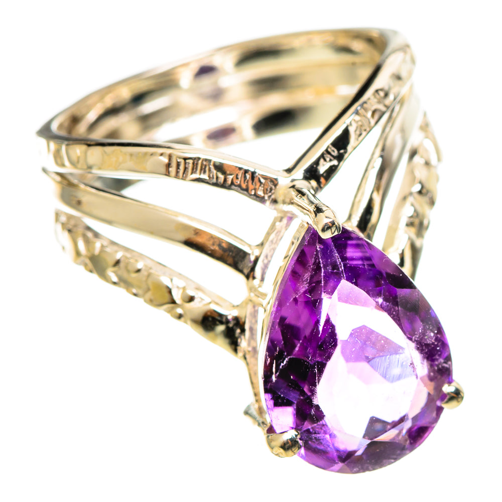 Amethyst Rings handcrafted by Anasilvercos - RING114319 - Photo 2