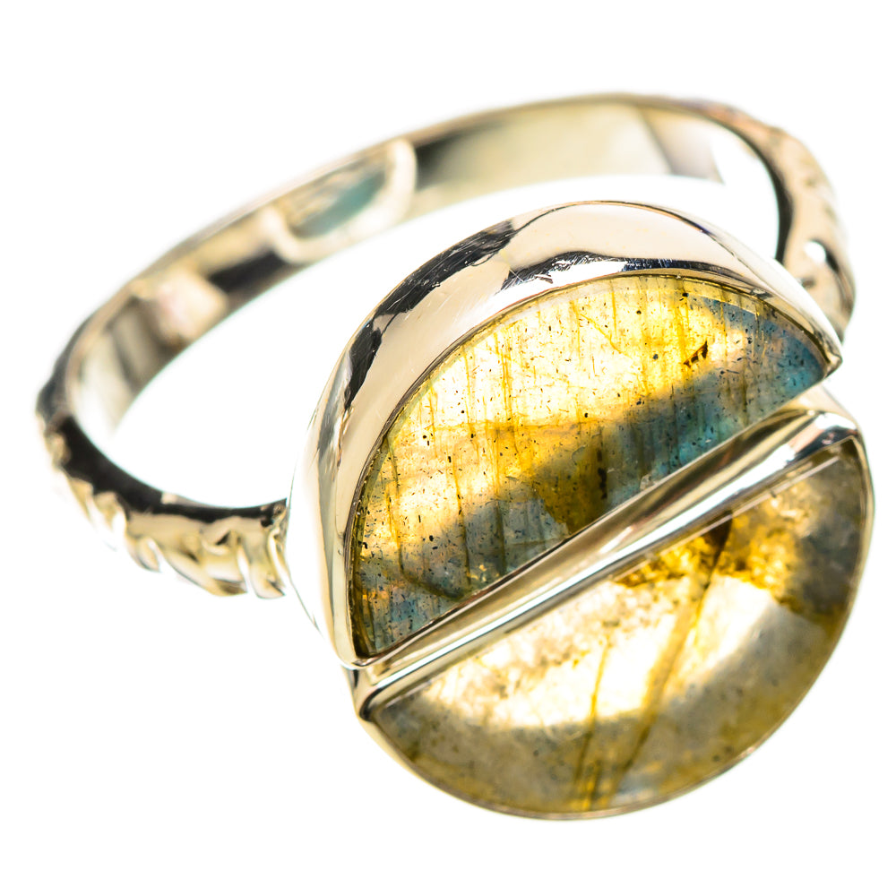 Labradorite Rings handcrafted by Anasilvercos - RING114339 - Photo 2