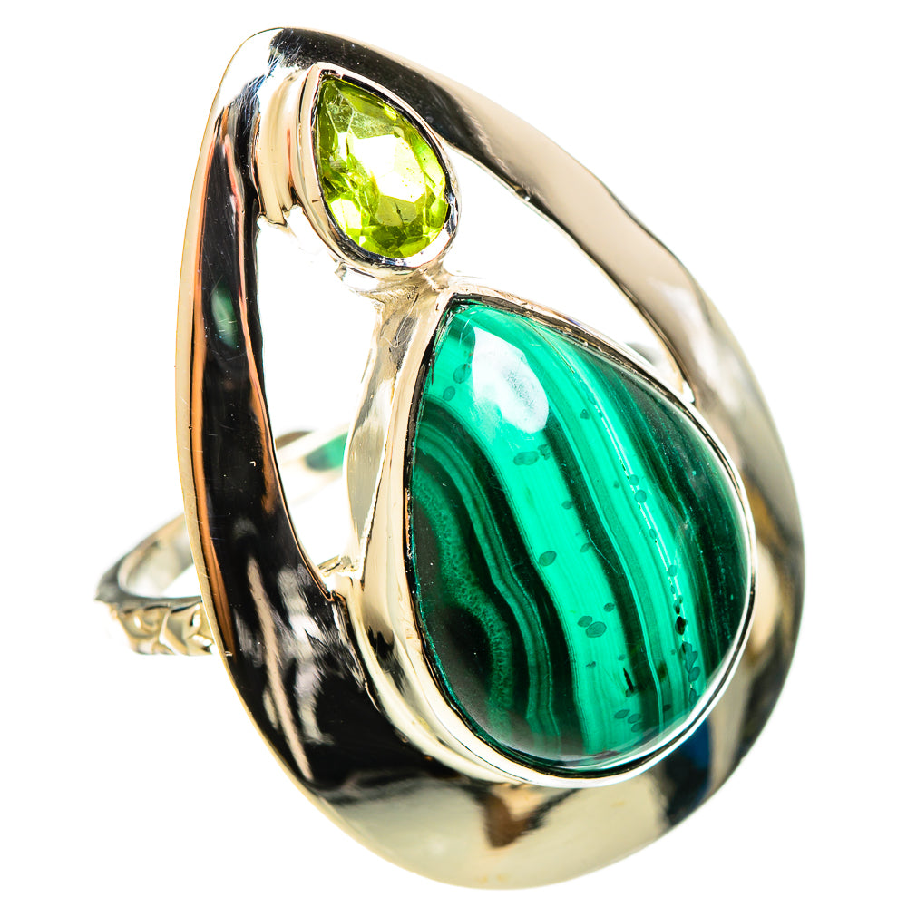 Malachite Rings handcrafted by Anasilvercos - RING114343 - Photo 2