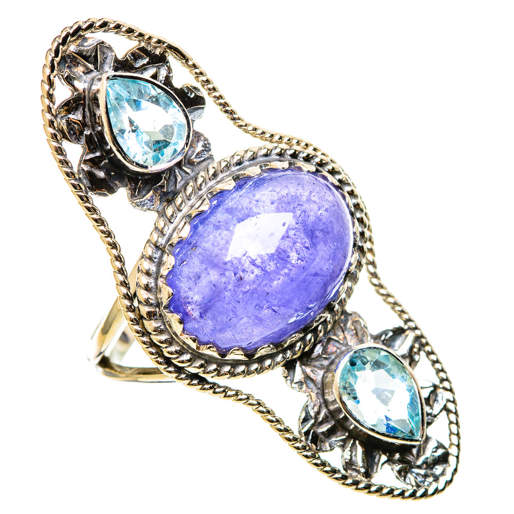 Tanzanite Rings handcrafted by Anasilvercos - RING114348 - Photo 2