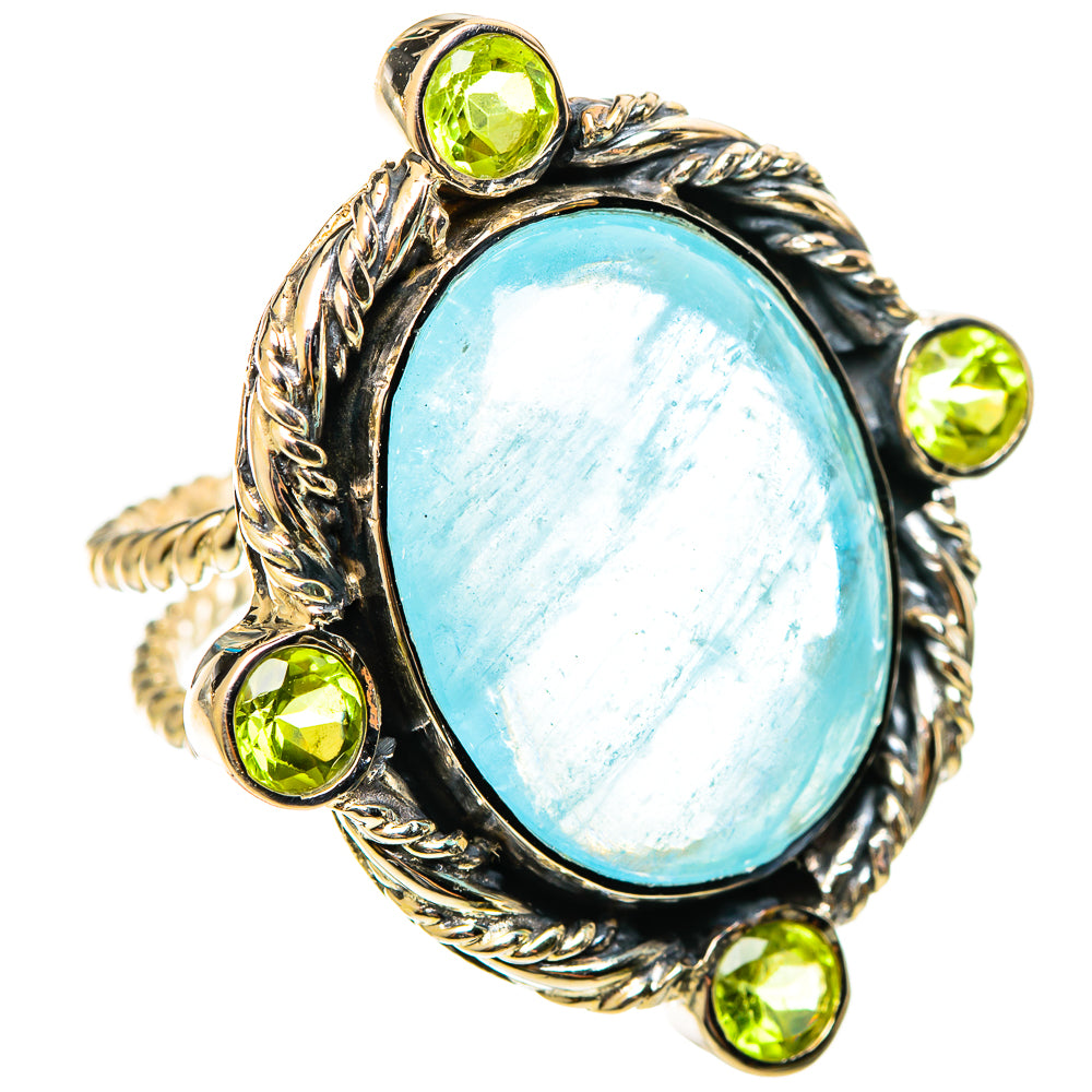 Aquamarine Rings handcrafted by Anasilvercos - RING114358 - Photo 2
