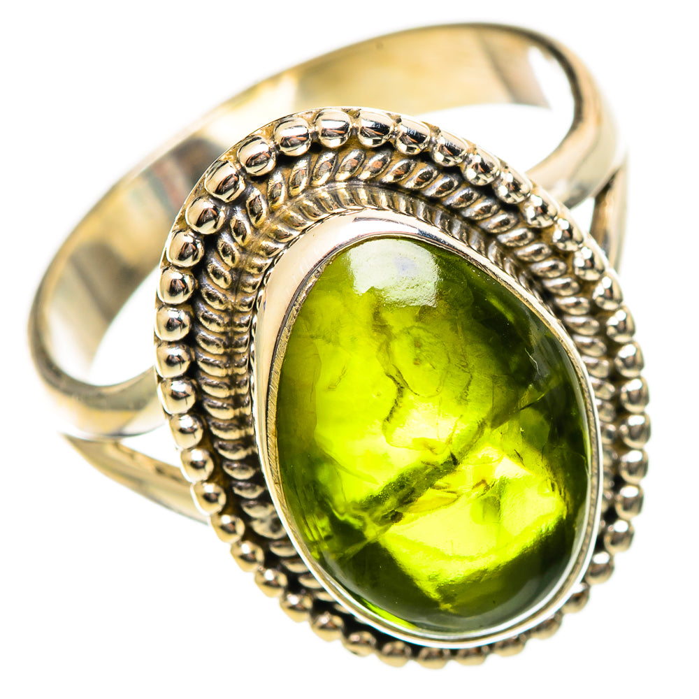 Peridot Rings handcrafted by Anasilvercos - RING114402 - Photo 2