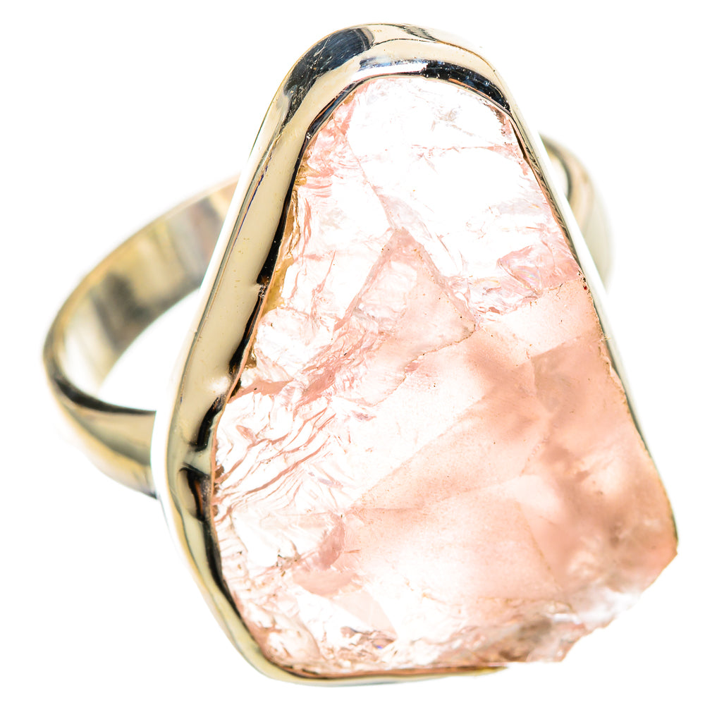 Rose Quartz Rings handcrafted by Anasilvercos - RING114411 - Photo 2