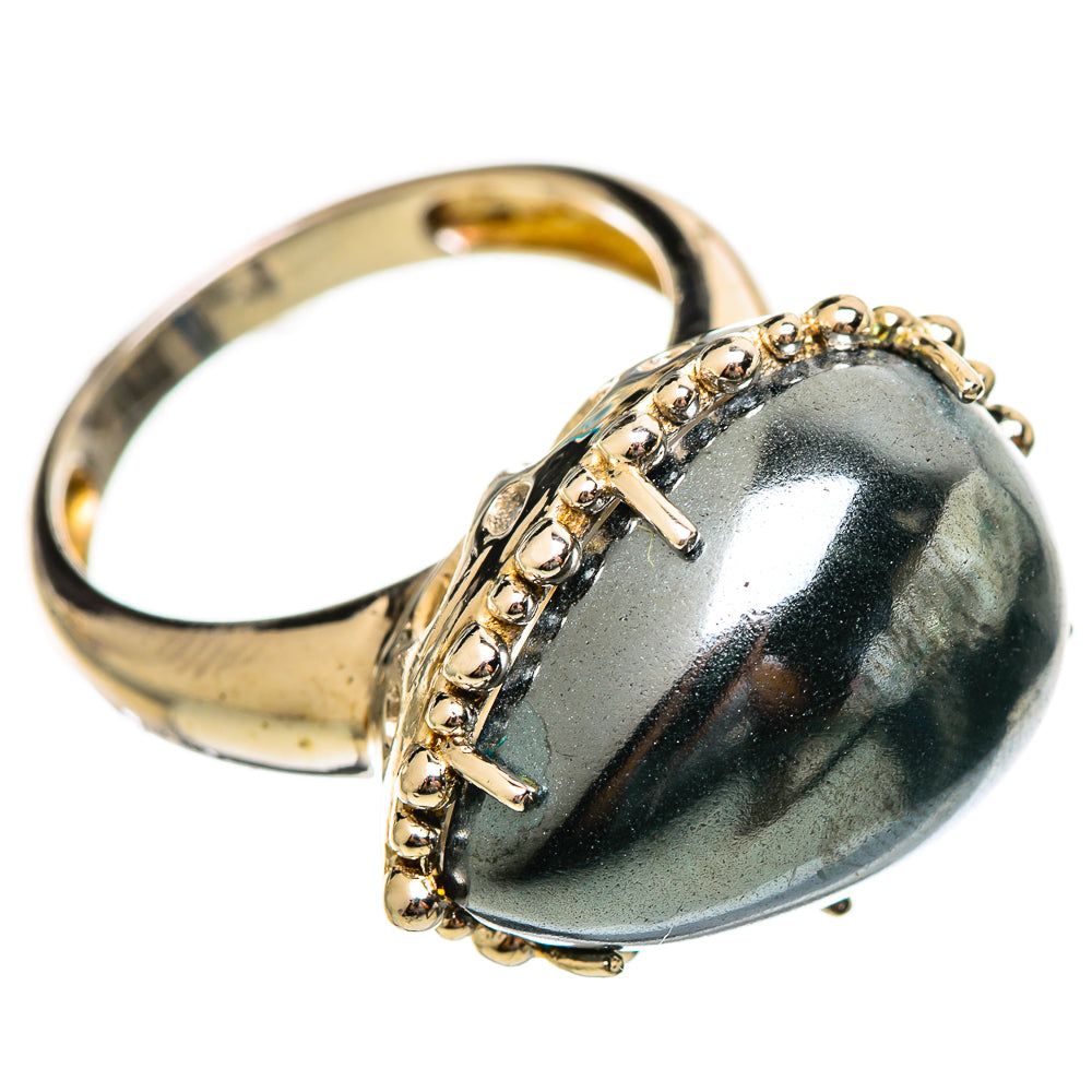 Hematite Rings handcrafted by Anasilvercos - RING114455 - Photo 2