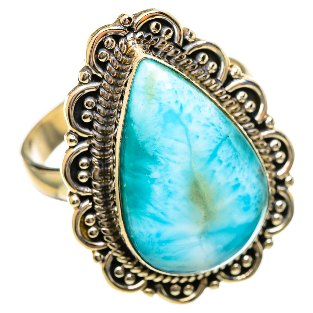 Larimar Rings handcrafted by Anasilvercos - RING114459 - Photo 2