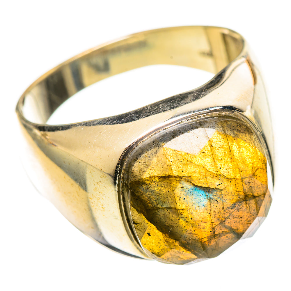 Labradorite Rings handcrafted by Anasilvercos - RING114489 - Photo 2