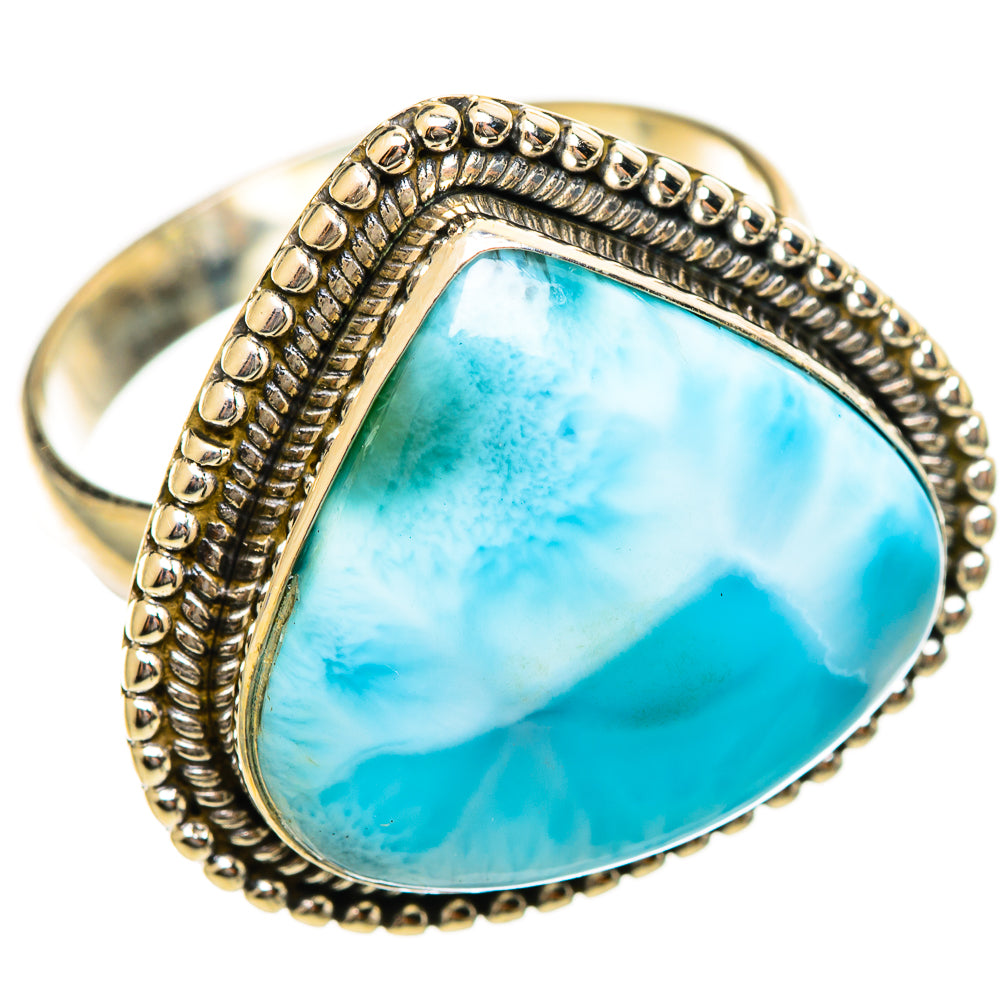 Larimar Rings handcrafted by Anasilvercos - RING114490 - Photo 2