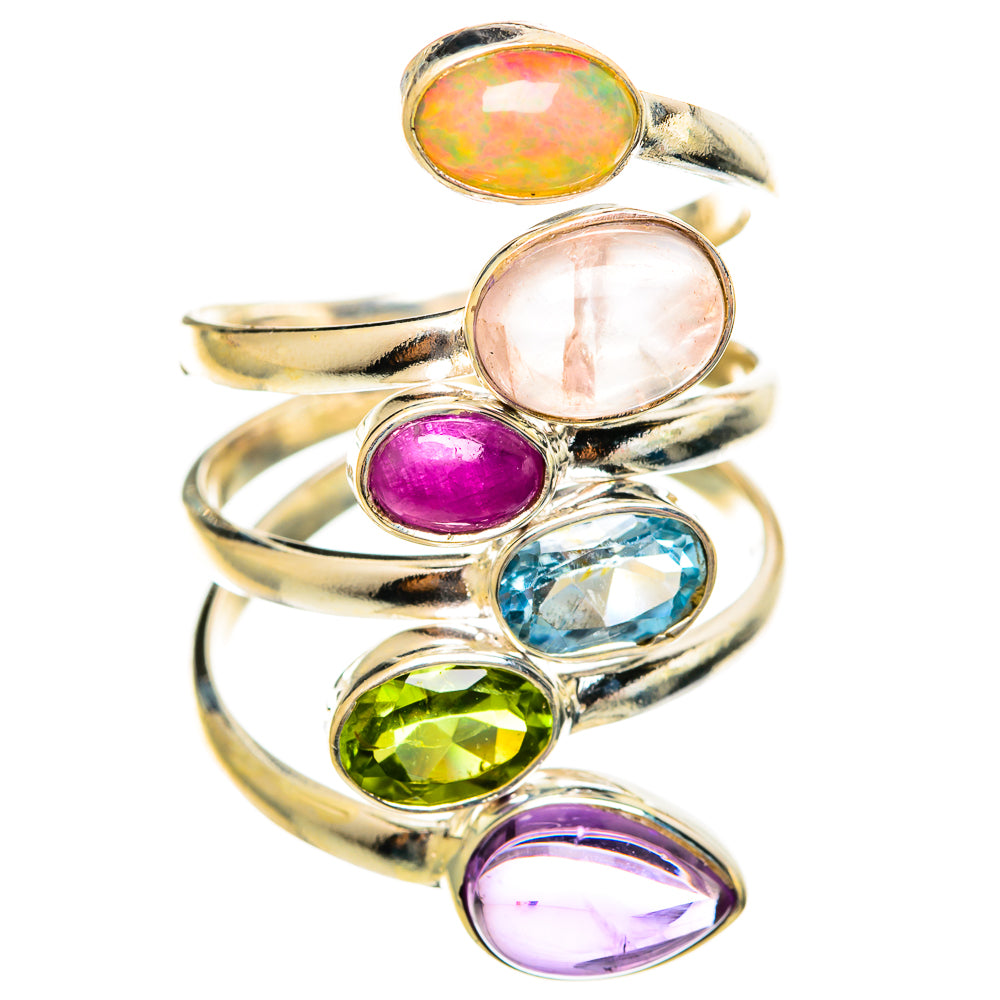 Multi-Stone Rings handcrafted by Anasilvercos - RING114514 - Photo 2