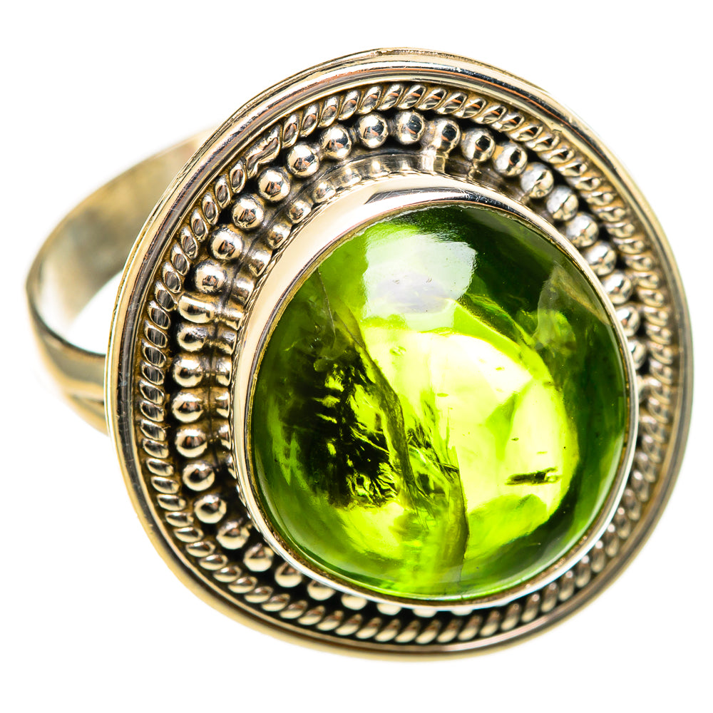 Peridot Rings handcrafted by Anasilvercos - RING114522 - Photo 2