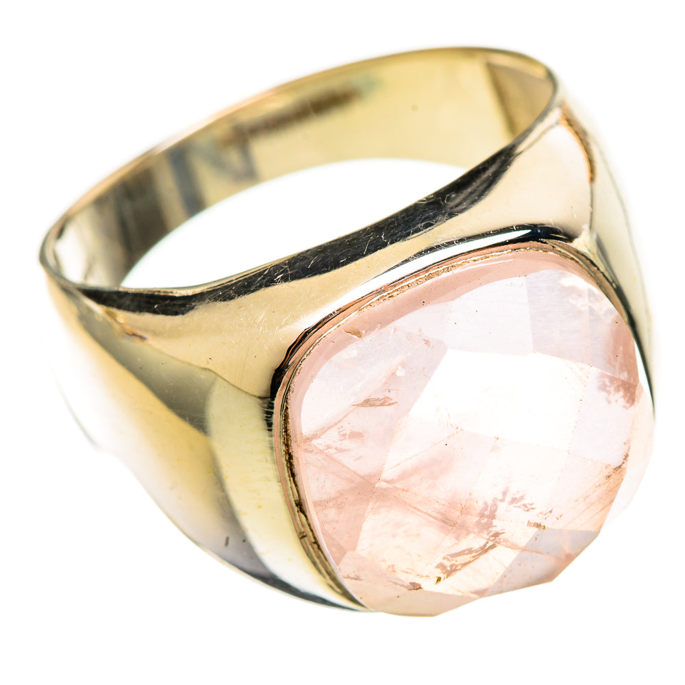 Rose Quartz Rings handcrafted by Anasilvercos - RING114530 - Photo 2
