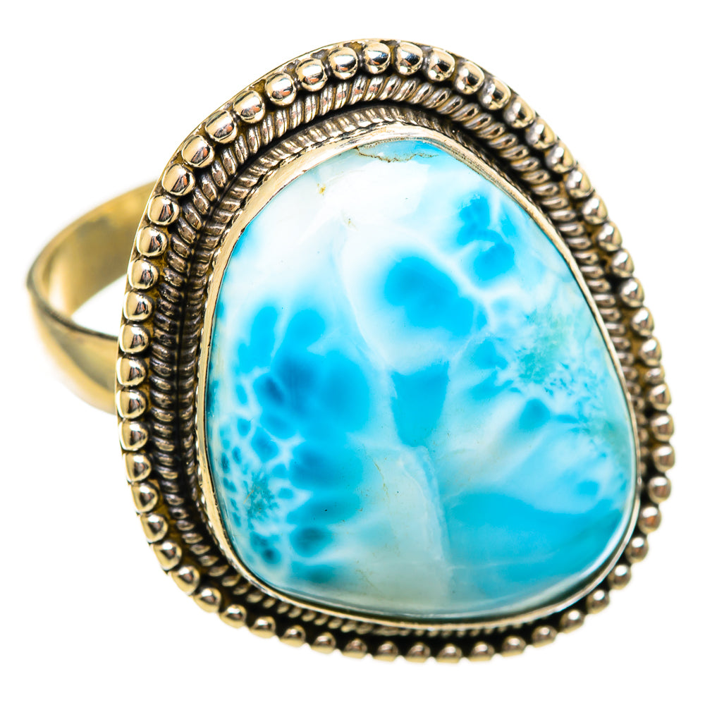 Larimar Rings handcrafted by Anasilvercos - RING114549 - Photo 2