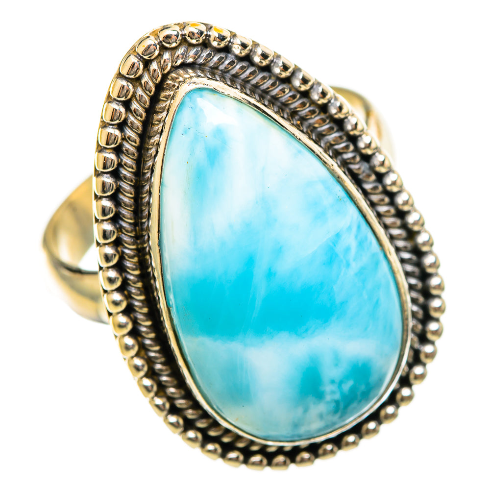 Larimar Rings handcrafted by Anasilvercos - RING114572 - Photo 2