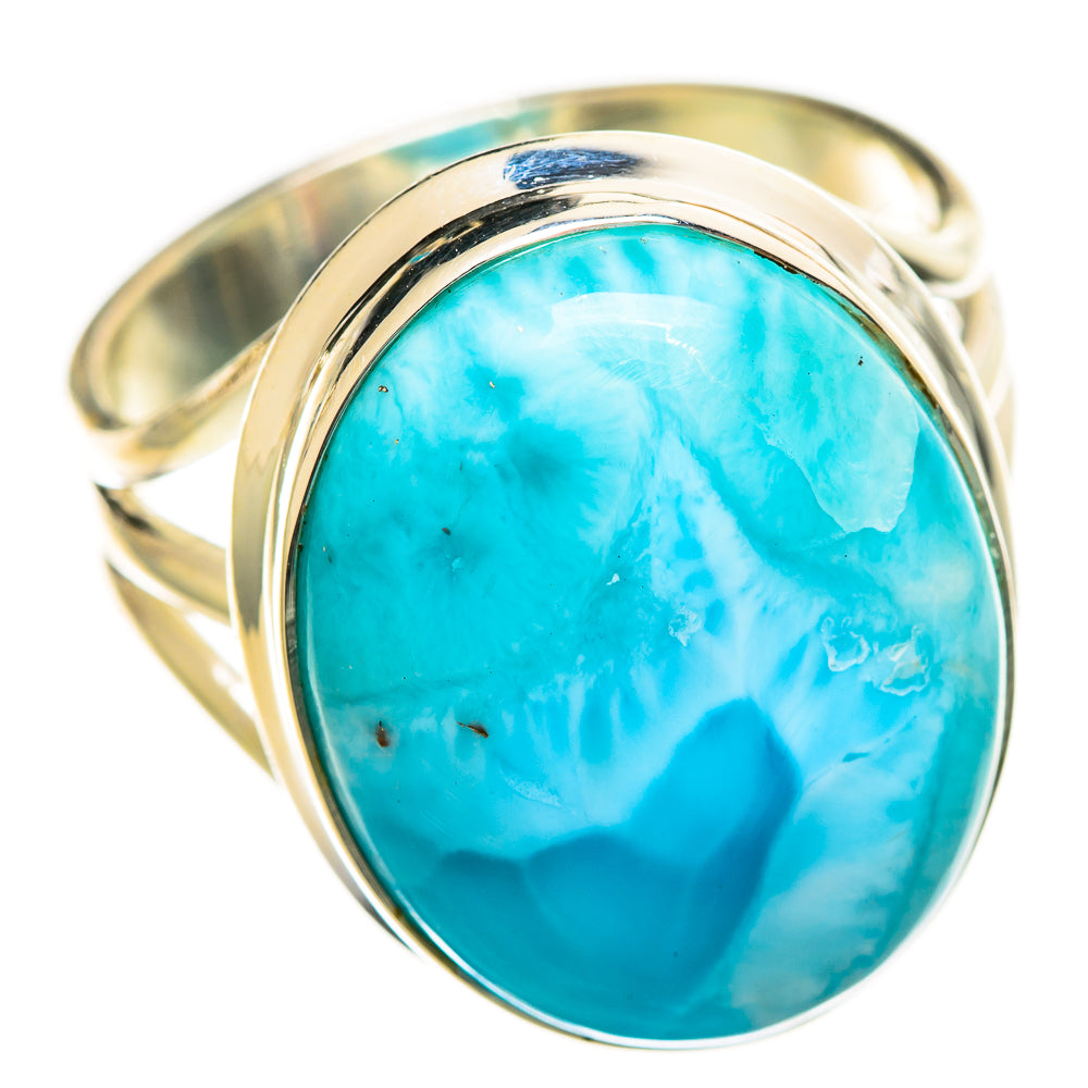 Larimar Rings handcrafted by Anasilvercos - RING114574 - Photo 2